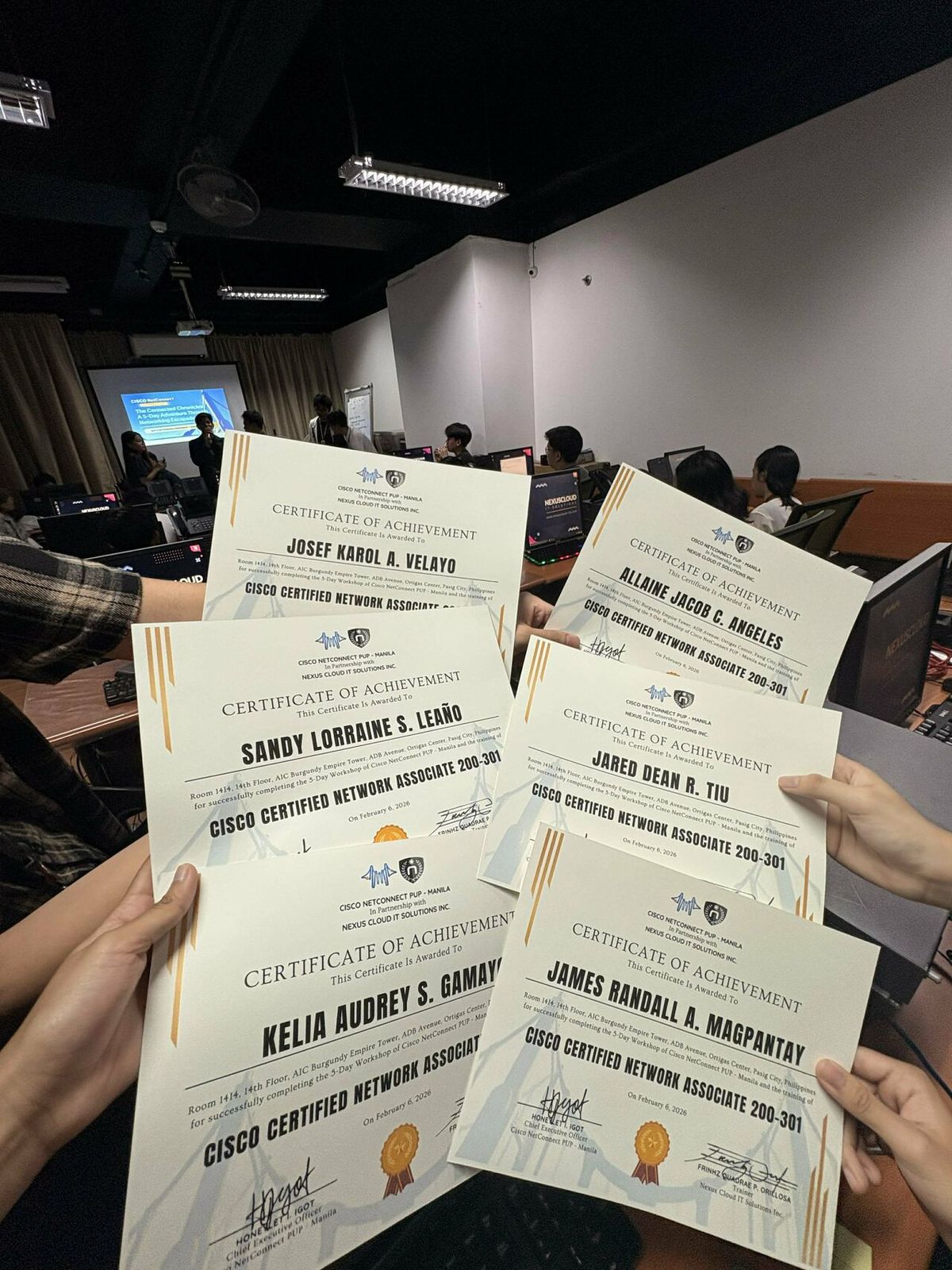 Nexus certification day