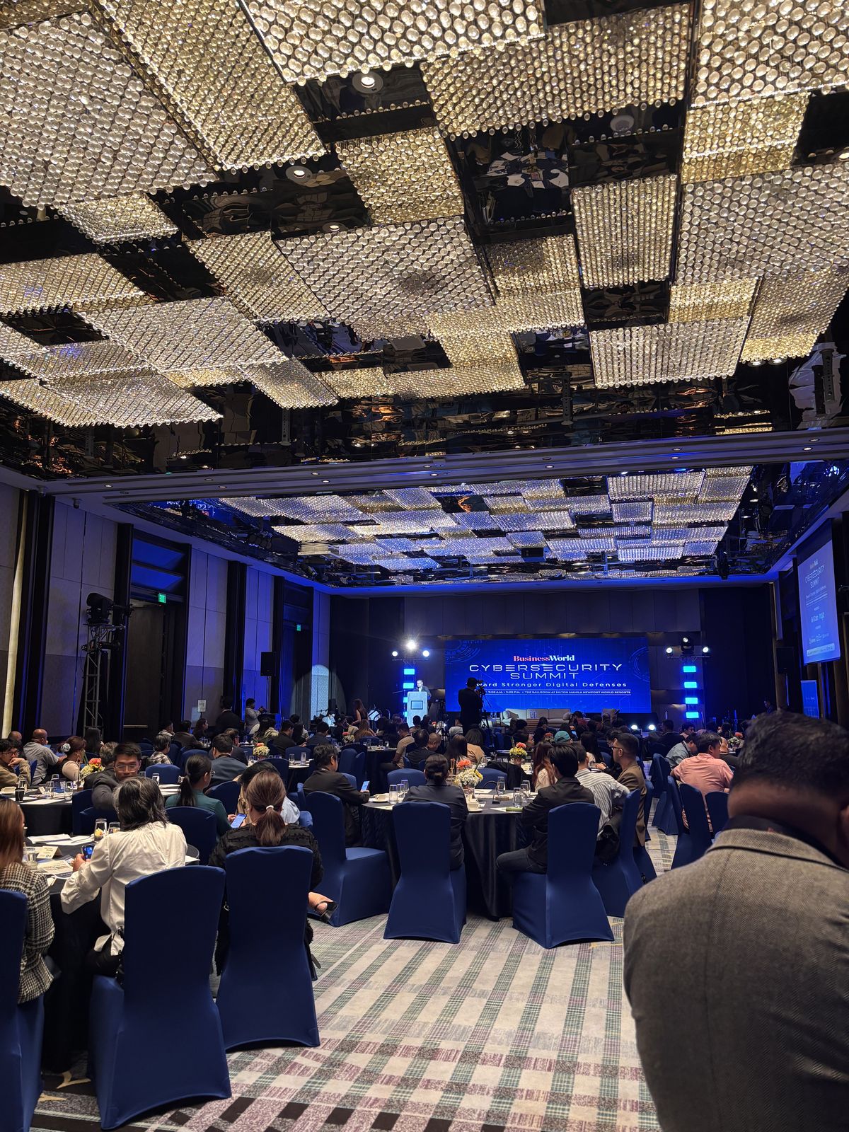 Cybersecurity summit hall