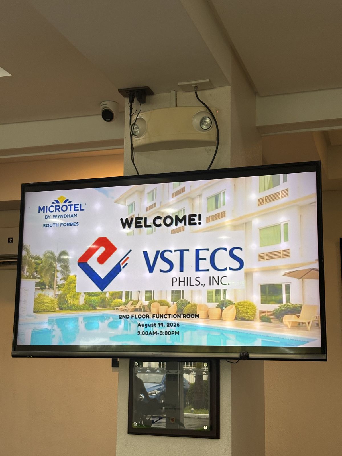 VST ECS Philippines, welcome