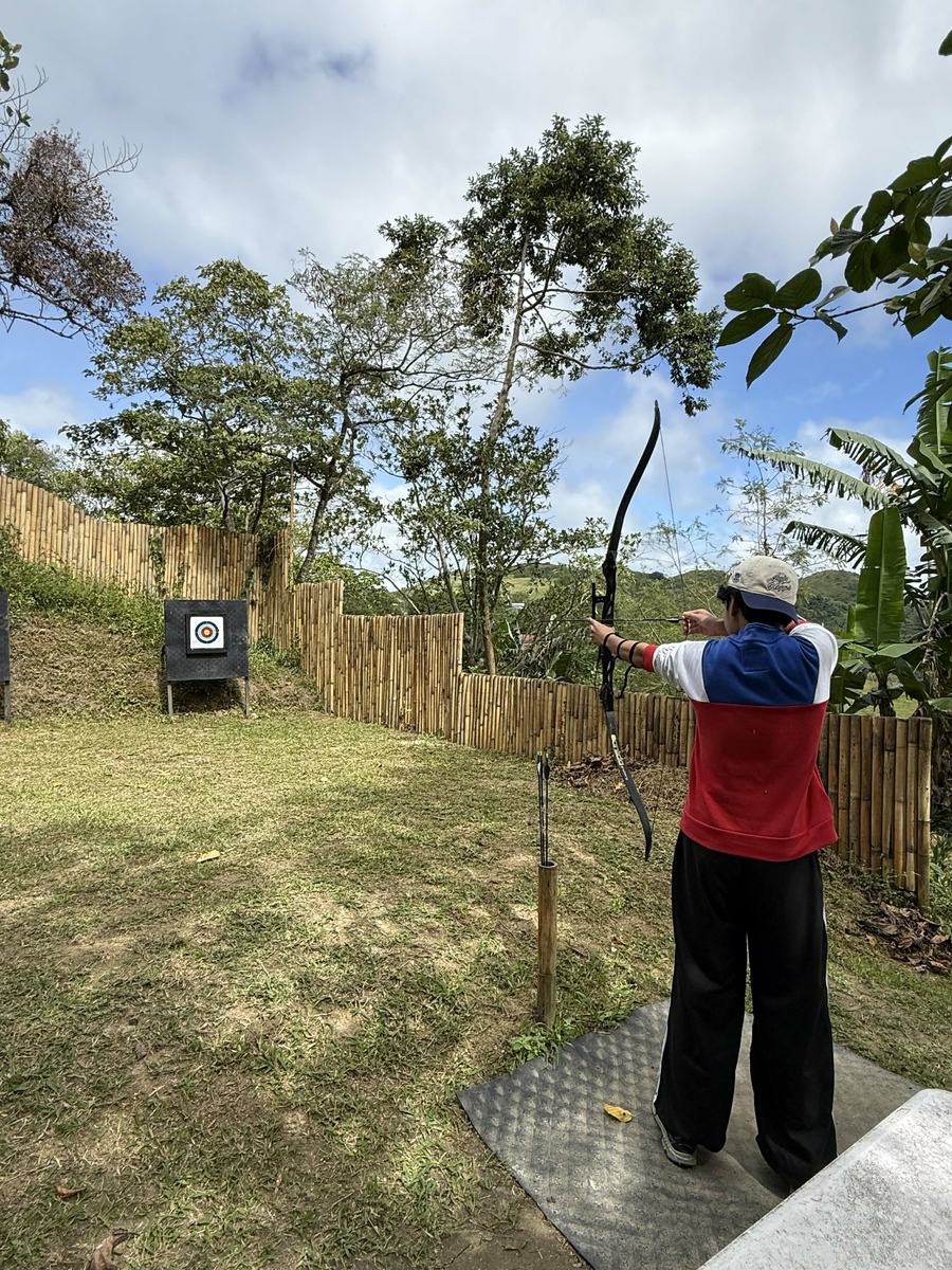 At the range
